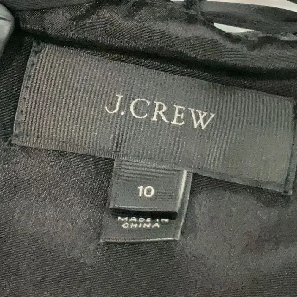 J Crew Satin Formal Dress